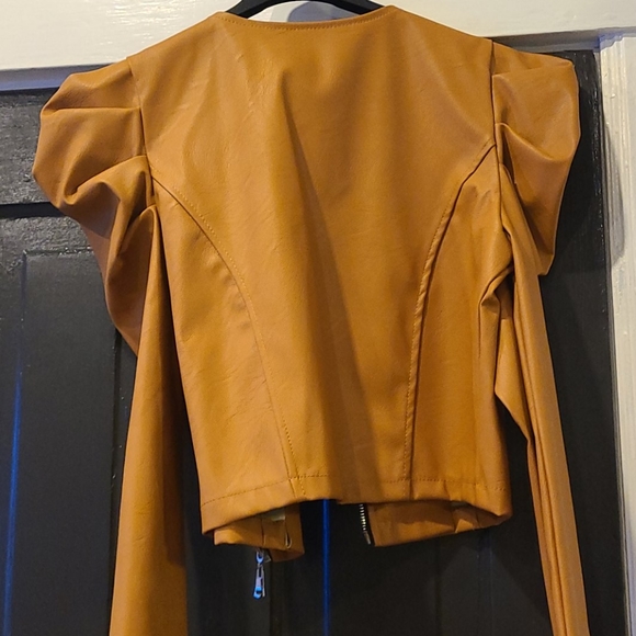 Mustard summer jacket sizes small to x large - Picture 3 of 3